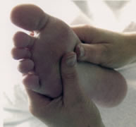 acupressure on foot
